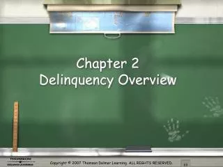Chapter 2 Delinquency Overview