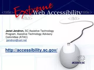 Web Accessibility