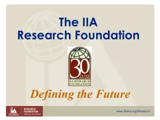 The IIA Research Foundation