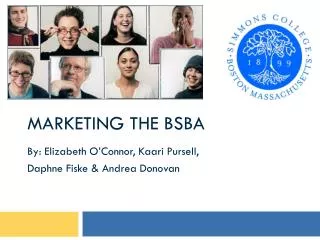 Marketing the BSBA