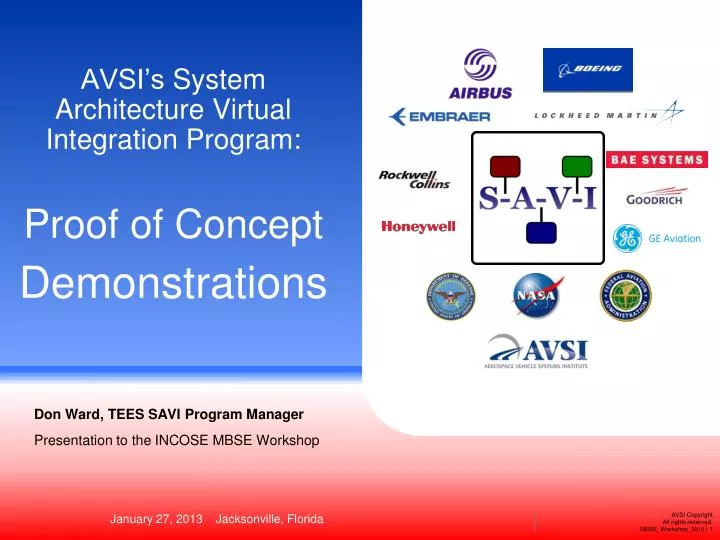 avsi s system architecture virtual integration program proof of concept demonstrations