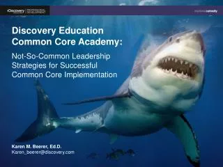 Discovery Education Common Core Academy: