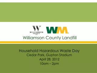 Williamson County Landfill