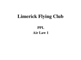 Limerick Flying Club