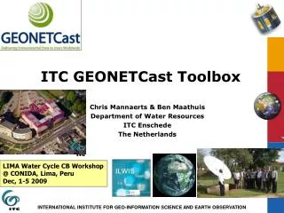 ITC GEONETCast Toolbox