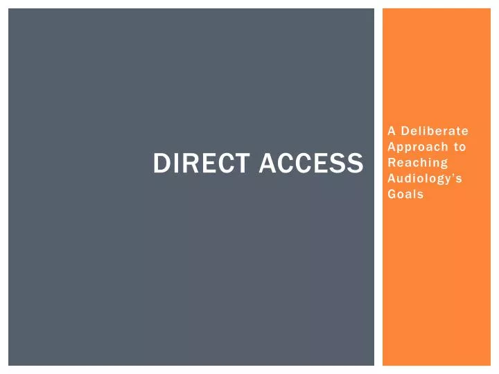 direct access