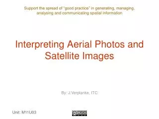 Interpreting Aerial Photos and Satellite Images