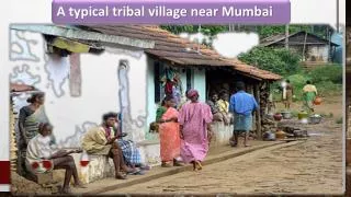 A typical tribal village near Mumbai