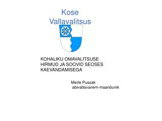 kose vallavalitsus