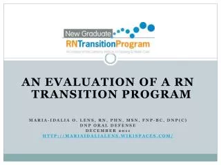 An Evaluation of a RN Transition Program