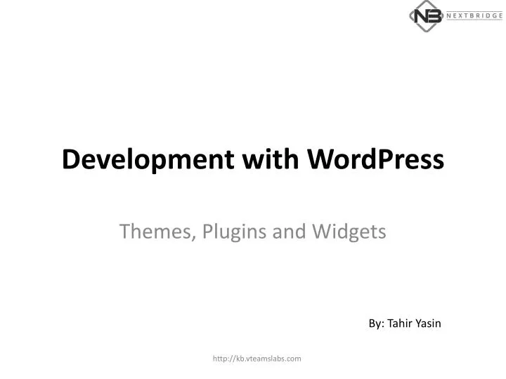 development with wordpress