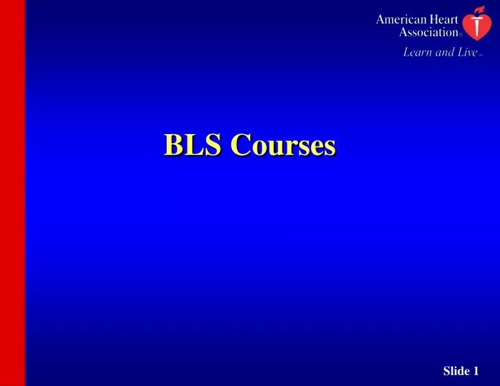 bls courses