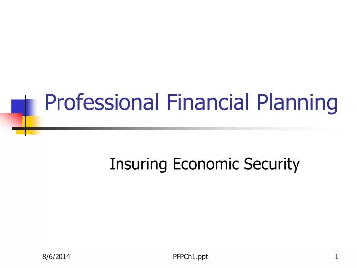 professional financial planning