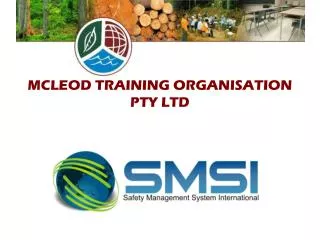 MCLEOD TRAINING ORGANISATION PTY LTD