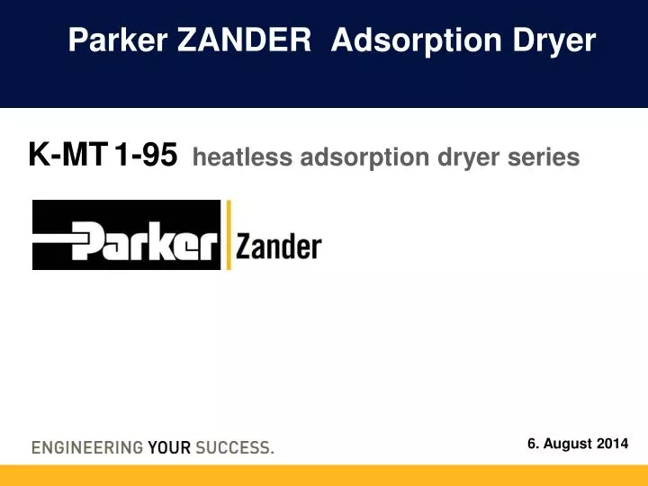 parker zander adsorption dryer