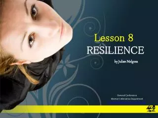 Lesson 8 RESILIENCE