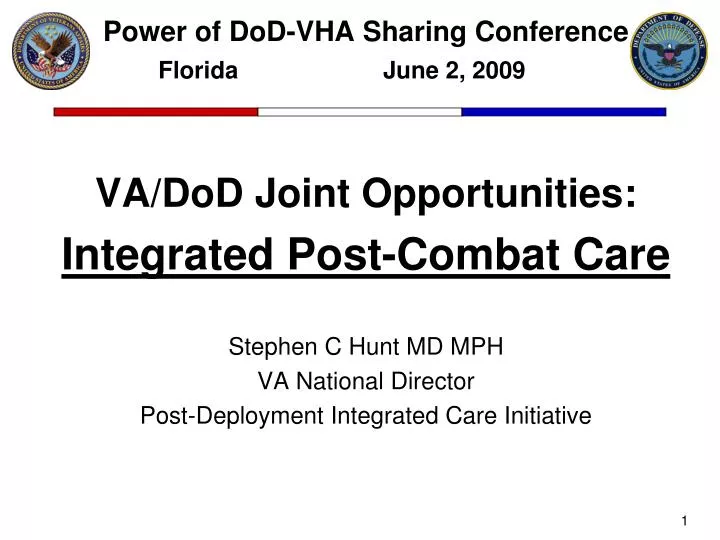 power of dod vha sharing conference florida june 2 2009