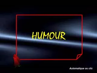 humour