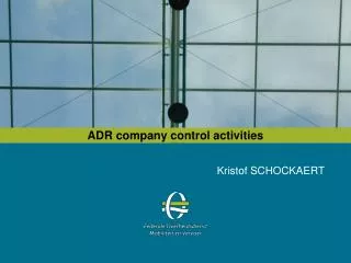 ADR company control activities