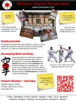 Missouri Karate Association - Martial Arts Dojo for Lifelong Skills & Fitness - slide 1