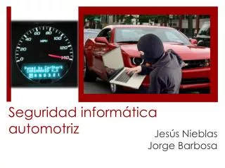 seguridad inform tica automotriz