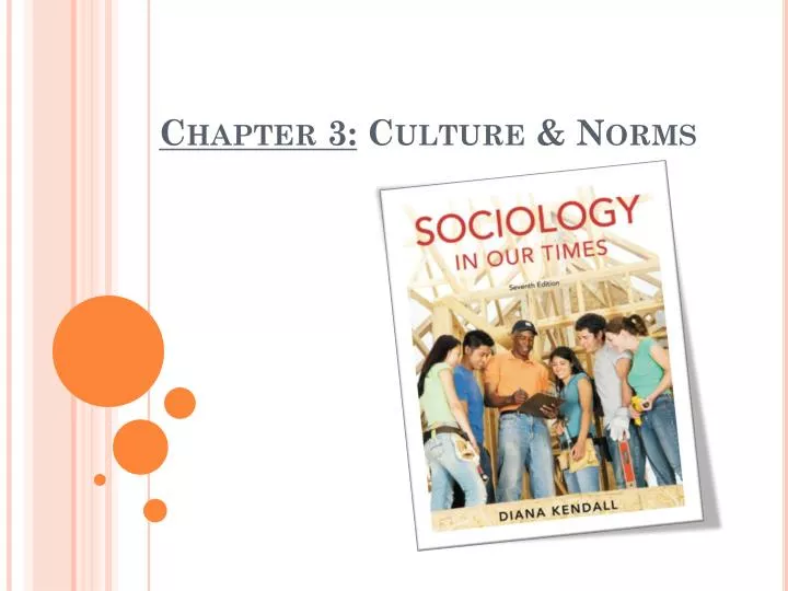 chapter 3 culture norms