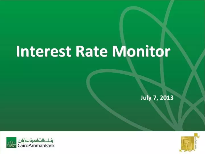 interest rate monitor