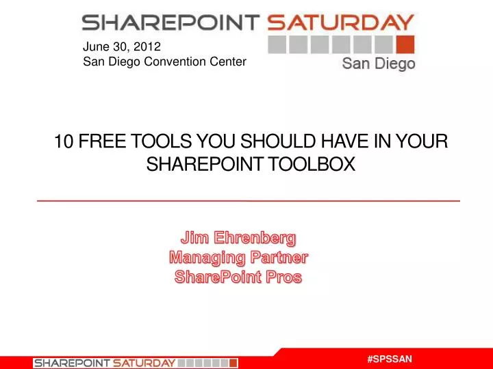 10 free tools you should have in your sharepoint toolbox
