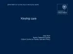 Kinship care - slide 1