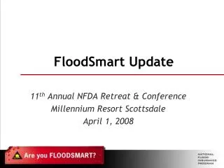 FloodSmart Update