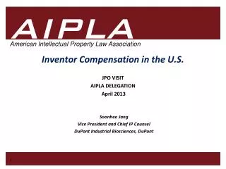 Inventor Compensation in the U.S.