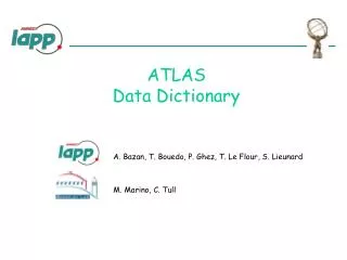 ATLAS Data Dictionary