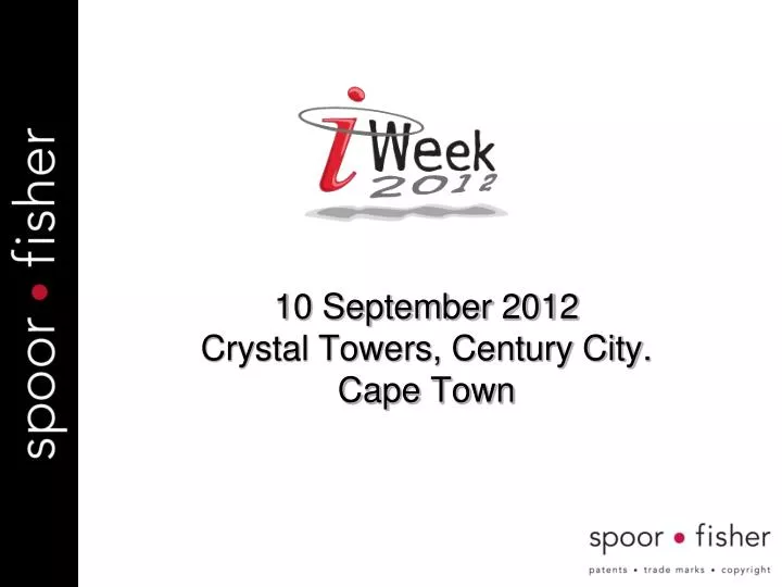 10 september 2012 crystal towers century city cape town