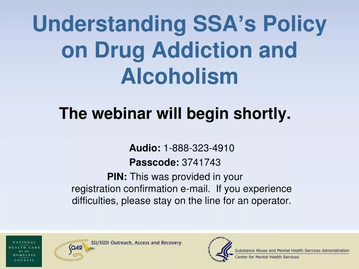 understanding ssa s policy on drug addiction and alcoholism