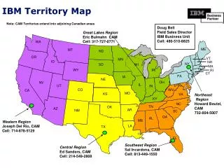 IBM Territory Map