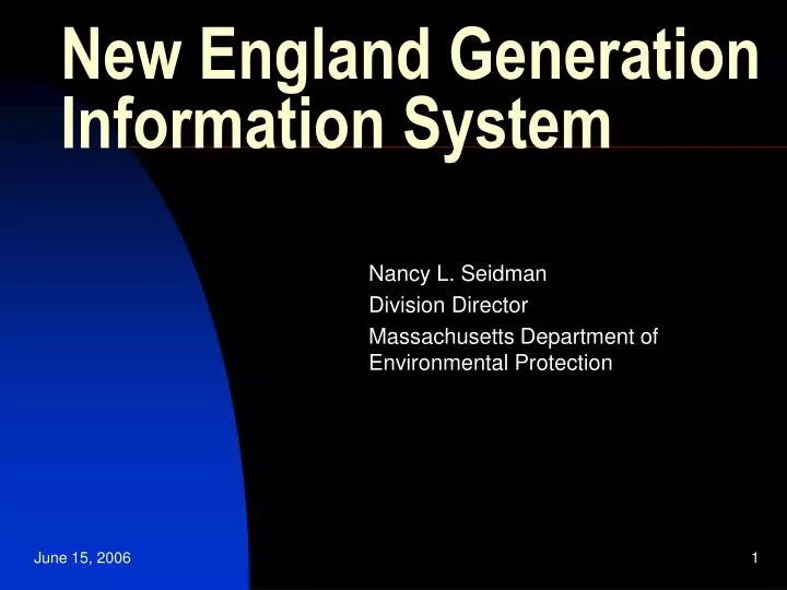 new england generation information system