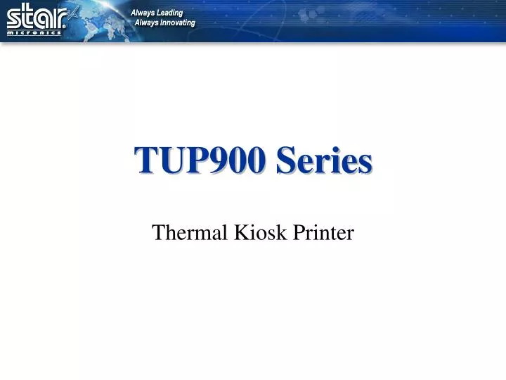 tup900 series