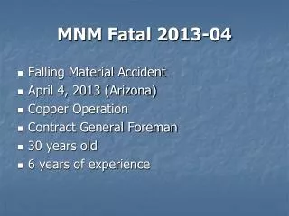 MNM Fatal 2013-04