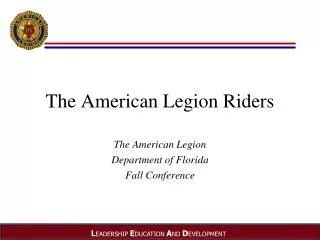 The American Legion Riders