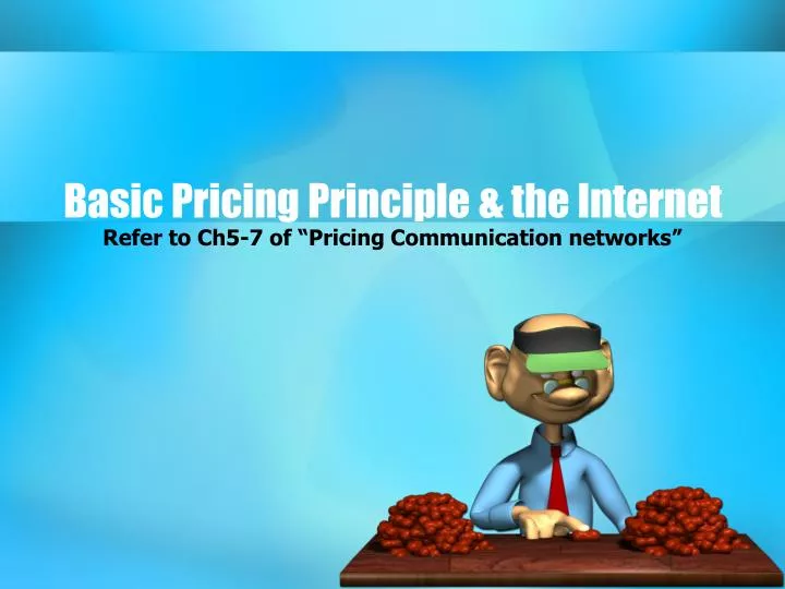 basic pricing principle the internet