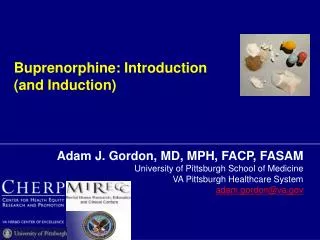 Buprenorphine: Introduction (and Induction)
