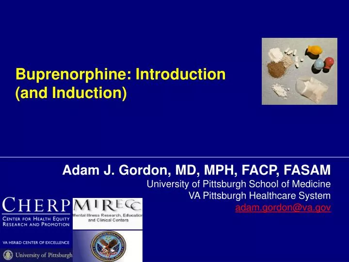 buprenorphine introduction and induction