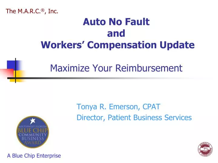 auto no fault and workers compensation update maximize your reimbursement
