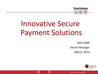 Innovative Secure Payment Solutions