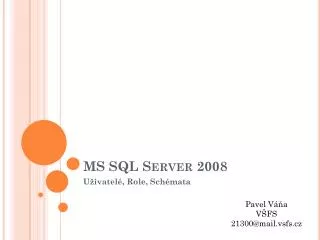 ms sql server 2008