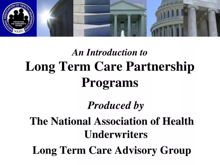 an introduction to long term care partnership programs