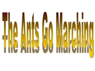 The Ants Go Marching