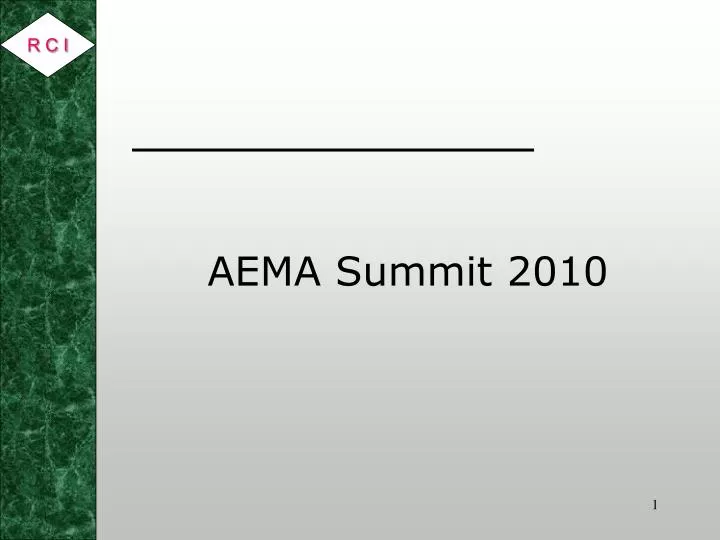 aema summit 2010