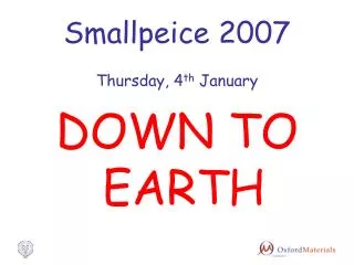 Smallpeice 2007