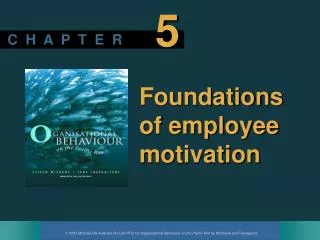 Foundations of employee motivation